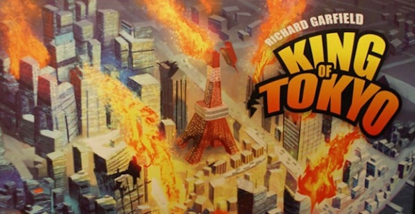 La copertina di King of Tokyo. Il gioco protagonista della prima puntata di Game Night