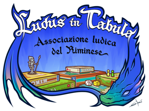 Il logo di Ludus in Tabula l'associazione fondata da Omar Rotili